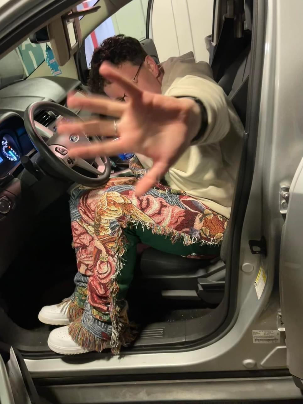 Custom tapestry pants consultation