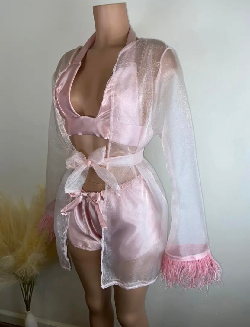 sweet heart pajama set